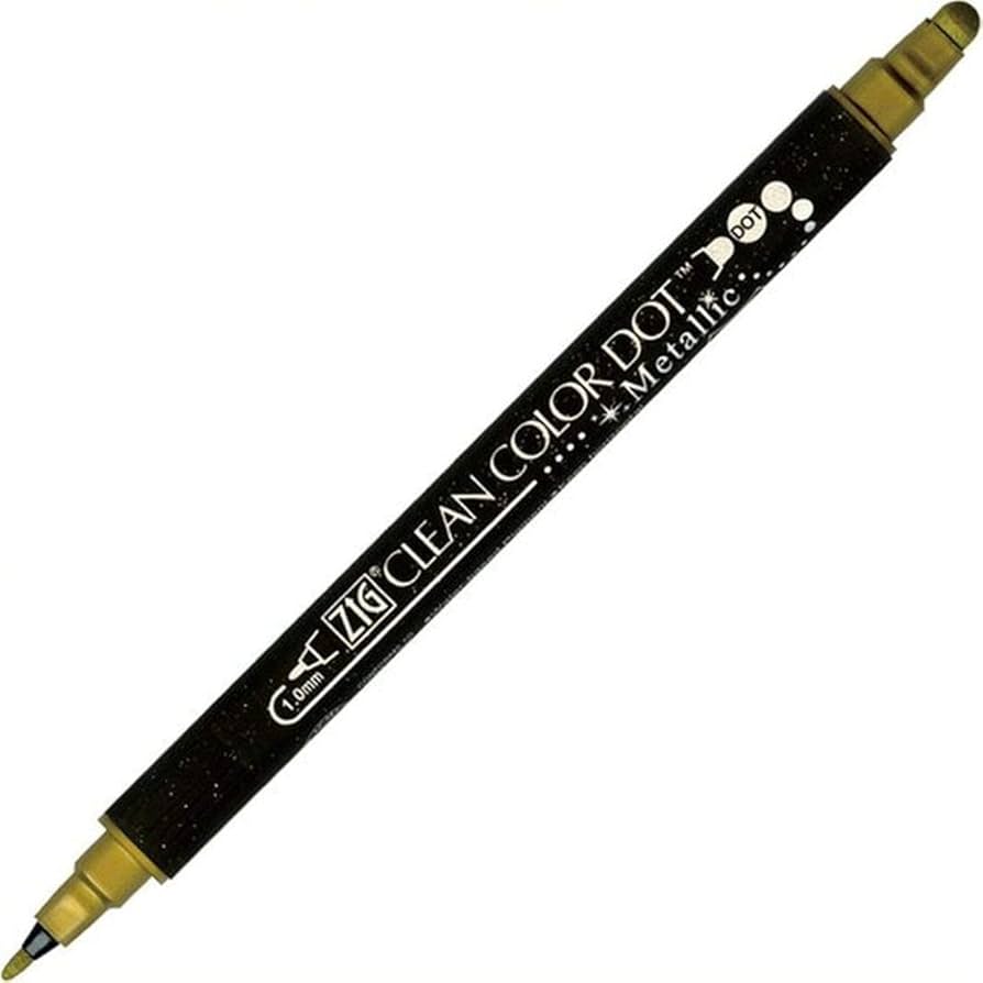 Amazon.co.jp: 呉竹 ZIG クリーンカラードット メタリック TC